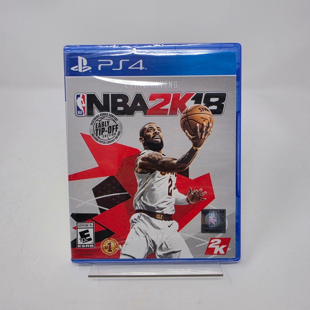 NBA 2K18 Early Tip-Off Edition Sony PlayStation 4 PS4 New Sealed Kyrie Irving